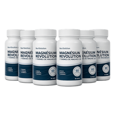 Magnésium Révolution, 6 boîtes